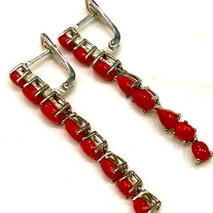 Genuine Coral & Silver